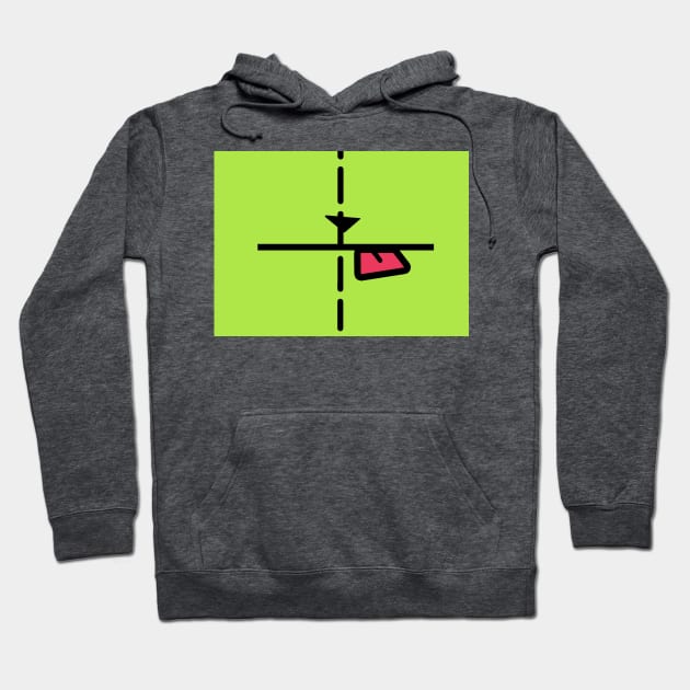 INVADER ZIM! GIR Mask 2 Hoodie by Angsty-angst